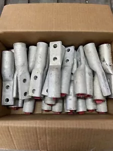 1- Burndy YA39AM2 Hylug Compression Terminal 2 Hole 750 Kcmil Aluminum New - Picture 1 of 4