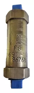 Inline Durchflussbegrenzer 5000 psi 1/4 FNPT verstellbar 2-Wege Teledyne 697-1/4 F8 * - Bild 1 von 1