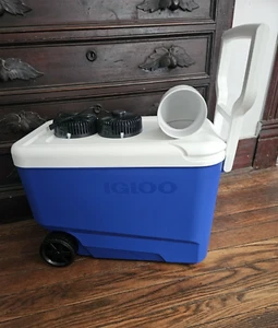 Onos WHEELED Portable Swamp Cooler Ice & Air Conditioner BURNING MAN USB Fans - Picture 1 of 5