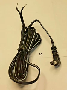 CEA-2155-M power cord 24 ga 6 foot wire fits portable radios and police scanners - Picture 1 of 3