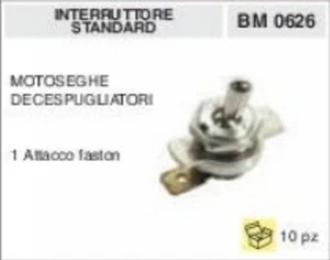 INTERRUTTORE SPEGNIMENTO DECESPUGLIATORE UNIVERSALE OFF stihl husqvarna alpina - Imagen 1 de 1
