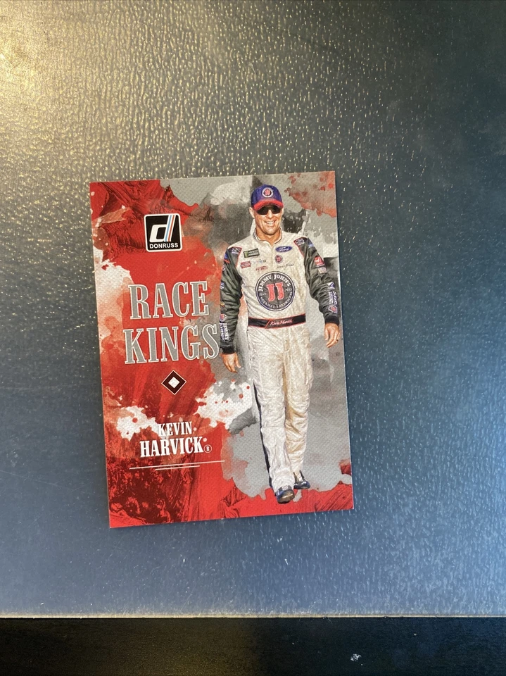 2019 Donruss Racing Nascar Silver Race Kings Card KEVIN HARVICK - Image 1 of 1