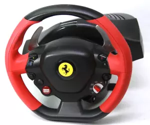 Thrustmaster Ferrari 458 Spider Racing Wheel - Xbox One No Dongle -Works - Picture 1 of 9
