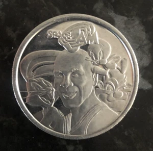Space Jam Michael Jordan Large Aluminium Coin - Picture 1 of 2