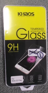 For Motorola Moto 2Z Play KHAOS 9H Tempered Glass Screen Protector 1pc open box - Picture 1 of 1