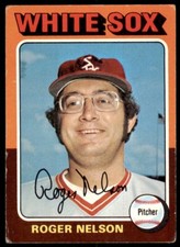 1975 Topps Roger Nelson Baseball Cards #572