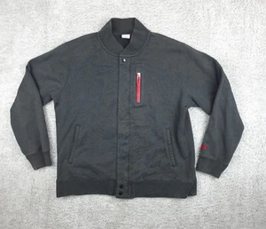 Nike Tech Fleece Knit Men's XL Full Zip Varsity Bomber Destroyer Gray Jacket - Picture 1 of 16