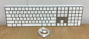 Genuine Apple Magic Keyboard With Numeric Keypad A1843 Bluetooth - Picture 1 of 4