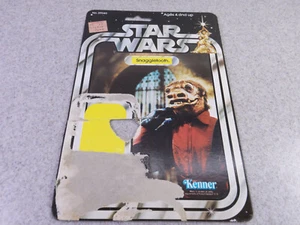 Vintage Kenner Star Wars Snaggletooth Figur Karte 21 Rückseite Lot! - Bild 1 von 7