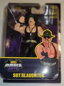 Big Rubber Guys Sgt Slaughter Wrestling Figure MWFP WWF WWE LJN - Picture 1 of 2