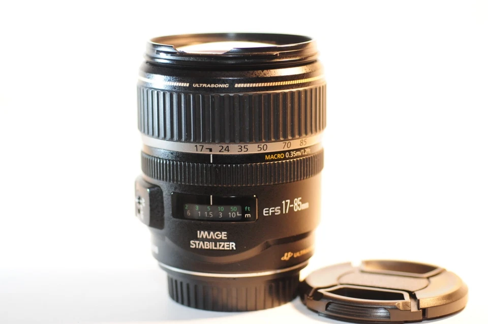 Canon EF-S 17-85mm f/4-5.6 IS USM lens READ AF ERRATIC for EOS T8 T7 T5 90D 80D - Image 1 of 4