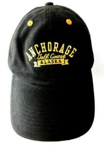 Cappello da campo da golf ancoraggio attrezzo per berretto sportivo cinghia regolabile posteriore nero - Foto 1 di 9