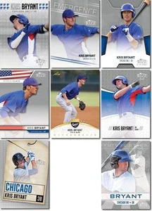 KRIS BRYANT "ULTIMATE" 2013 LEAF "8" CARD ROOKIE CARD LOT! ROOKIE OF THE YEAR! - Picture 1 of 1