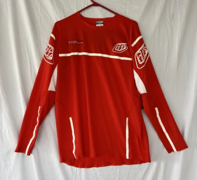 Troy Lee Designs TLD Para Hombres Se Ultra Motocross Bicicleta Jersey Rojo Grande *CIERRE* Foto 1 de 4