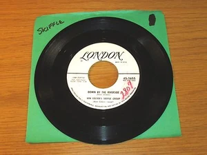 PROMO SKIFFLE 45 RPM - KEN COLYER'S SKIFFLE GROUP - LONDON 1655 - "DOWN BY..." - Picture 1 of 2