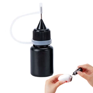 Ink Stamp Refill 5ml Black Household Stamp Ink Oil Refills Multifunctional Show - Picture 1 of 9