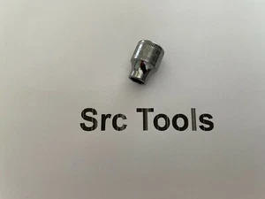 Snap-On Tools USA 2022 3/8" Drive 6pt 8mm Metric Shallow Chrome Socket FSM81 - Picture 1 of 5