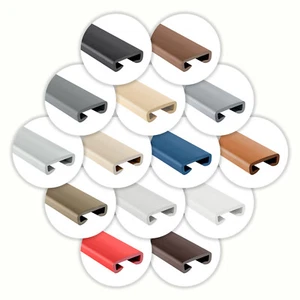 ProfiPVC Handlauf PVC Treppenhandlauf Geländer Kunststoffhandlauf Gummi 35x8mm - Bild 1 von 22