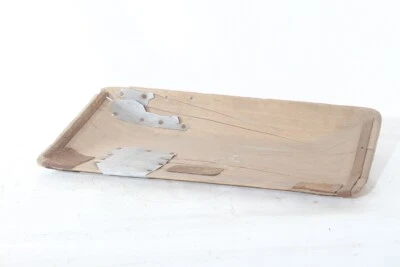 altes Holzbrett old vintage Bauernhof Deko Brot Form  - Bild 1 von 4