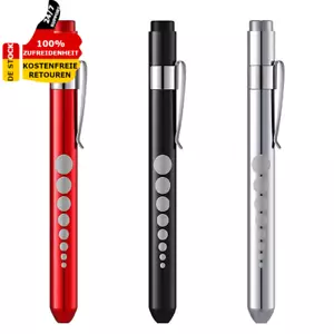3 Pcs Diagnostikleuchte Pupillenleuchte Medizinische Penlight Wiederverwendbare - Bild 1 von 7
