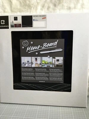 Eurographics Memo Board MB+DF2266 Magnet- und Schreibtafel aus Glas 30x30cm - Bild 1 von 4