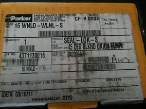 Parker Seal-Lok 45° ORFS Union Elbow - ORFS / ORFS Part # 16 WNLO-WLNL-S - Bild 1 von 5
