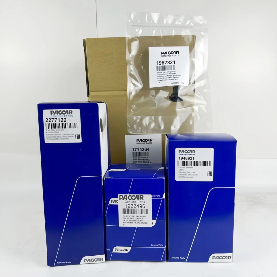 Engine Oil & Fuel Filter 1948921G 2277129G 1922496 1982821 Kit for MX-13 EPA13 - Image 1 of 4