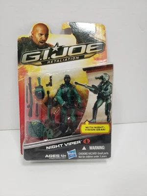 G.I. Joe Retaliation - NIGHT VIPER (EQUIPAMENTO DE VISÃO NOTURNA) - Novo - Hasbro - 2012 - Imagem 1 de 4