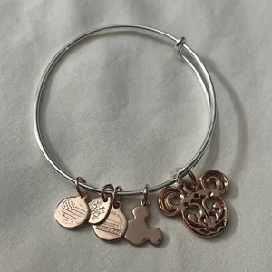 Brazalete Alex & Ani Rafelian Oro Minnie Mouse Disney Dije Pulsera S - Imagen 1 de 24
