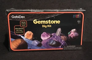 Gemstone Dig Kit. GobiDex 15 Real Gemstones. Sealed, New. - Picture 1 of 12