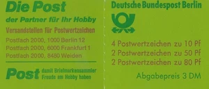 Germany Berlin     9n552a      Complete Booklet         - Picture 1 of 2
