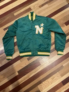 Giacca Vintage Minnesota North Stars Starter - Taglia S - Foto 1 di 21