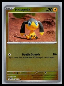 Helioptile - 052/132 - Reverse Holo - Pokemon Mega Evolution - Picture 1 of 2