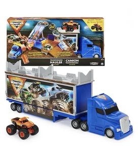 Monster Jam Transforming Hauler Juego con Exclusivas Rampas de Camión El Toro Loco - Imagen 1 de 6