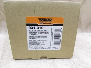 Motor actuador cerradura puerta lado conductor delantero Dorman 931-310 - Imagen 1 de 2