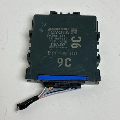 2019 LEXUS RX350 PARKING ASSIST SONAR CONTROL MODULE 89340-48300 OEM - Imagen 1 de 4