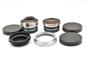 Olympus WCON-P01 FCON-P01 MCON-P01 3 Converter Set for M.ZUIKO Lens [Near MINT] - Picture 1 of 12