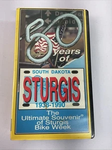 50 YEARS OF STURGIS 1938-1990 VHS BIKE WEEK SOUVENIR MOTORCYCLE - Bild 1 von 3