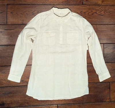 Camisa túnica Mountain Khakis Two Ocean para mujer en Haze a cuadros talla grande - Nueva con etiquetas Foto 1 de 4