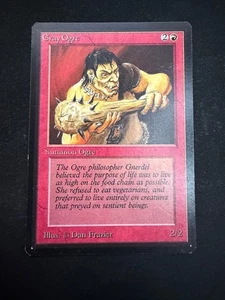 Magic The Gathering: Beta Gray Ogre MTG Beta - Picture 1 of 3