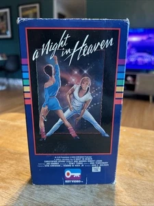 A Night In Heaven VHS 1983 Christopher Atkins Chippendales Key Video - Foto 1 di 8