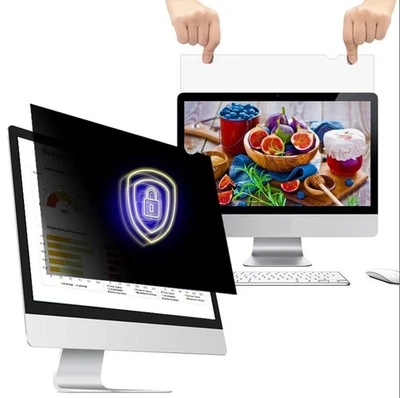 1 Pack 19" Privacy Screen for Monitor | Anti Blue Light & Glare Shield | 16:10 - Image 1 of 4