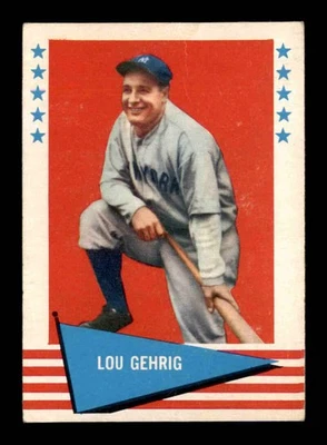 Fleer #31 Lou Gehrig 1961 en muy buen estado X3571331 Foto 1 de 3