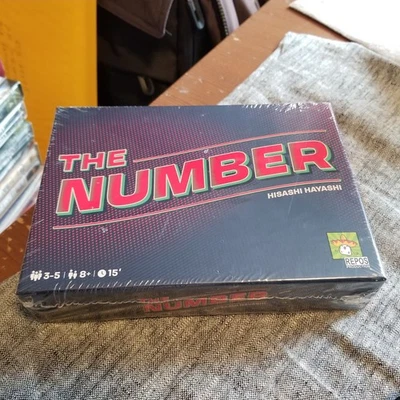 The Number Party Game - Hisashi Hayashi (2023, NEW) Bluffing & Gambling Game - Image 1 of 3