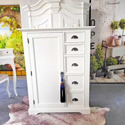 Kommode Highboard Schrank weiß Landhaus 100 cm - Bild 1 von 4