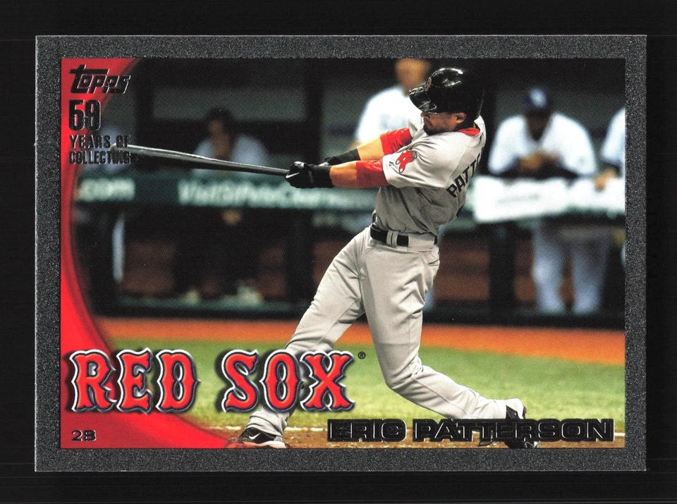 Eric Patterson Boston Red Sox 2010 Topps Update Black #US-144 SN /59 - Image 1 of 2