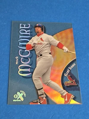 MARK MCGWIRE -  1999 SKYBOX EX CENTURY  - BASE SET CARD (ACETATE)  #16 - Image 1 of 2