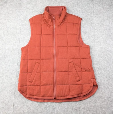 Chaleco acolchado Lou & Grey para mujer medio óxido palangre firmas suave mínimo acogedor Foto 1 de 4