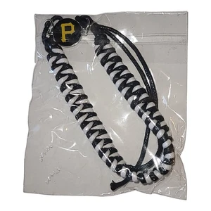 Pittsburgh Pirates MLB Braided Charm Bracelets - Picture 1 of 3