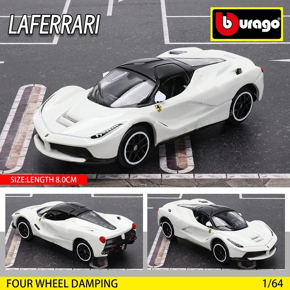 Ferrari 812 Competizione 1:64 Bburago – Modèle réduit en alliage métal - Photo 1/1